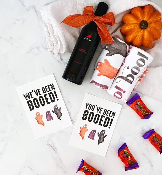 Adult Halloween Boo Basket