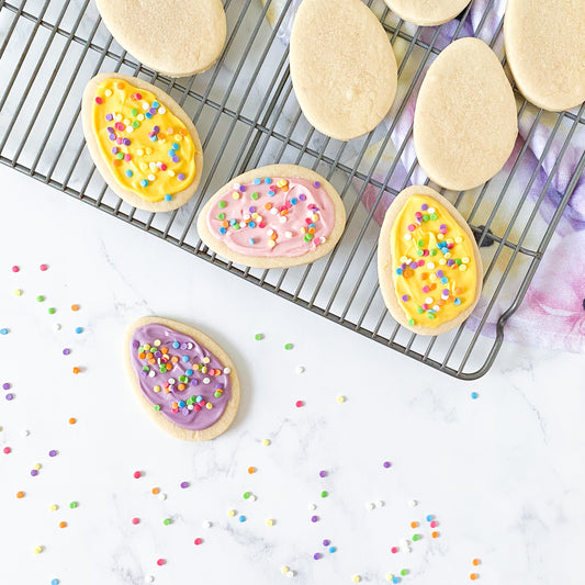 Easy Easter Decorated Sugar Cookies