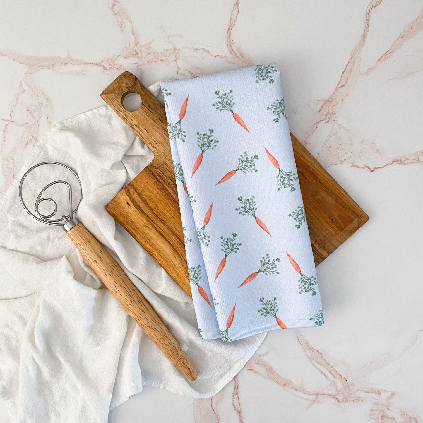 Carrot Decorative Kitchen Towel