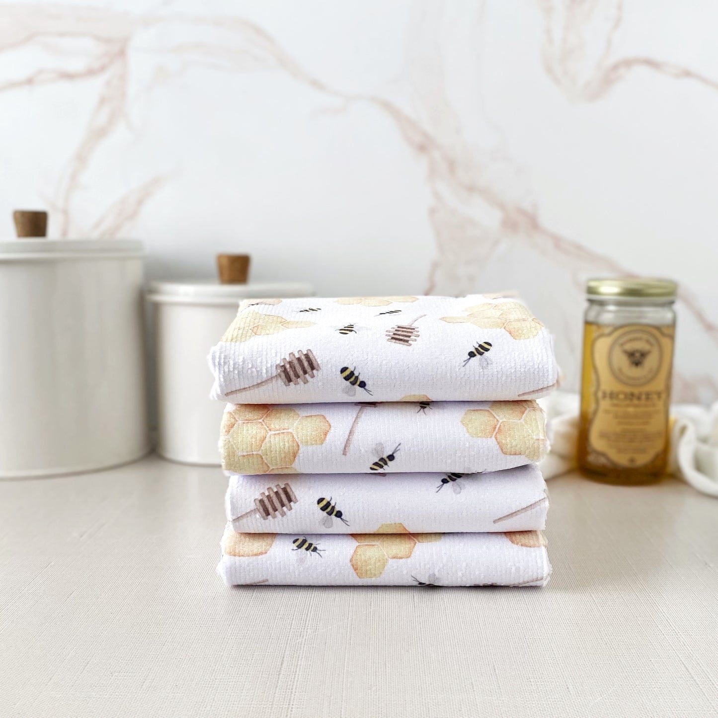 Bees and Honey Decorative Kitchen Towels