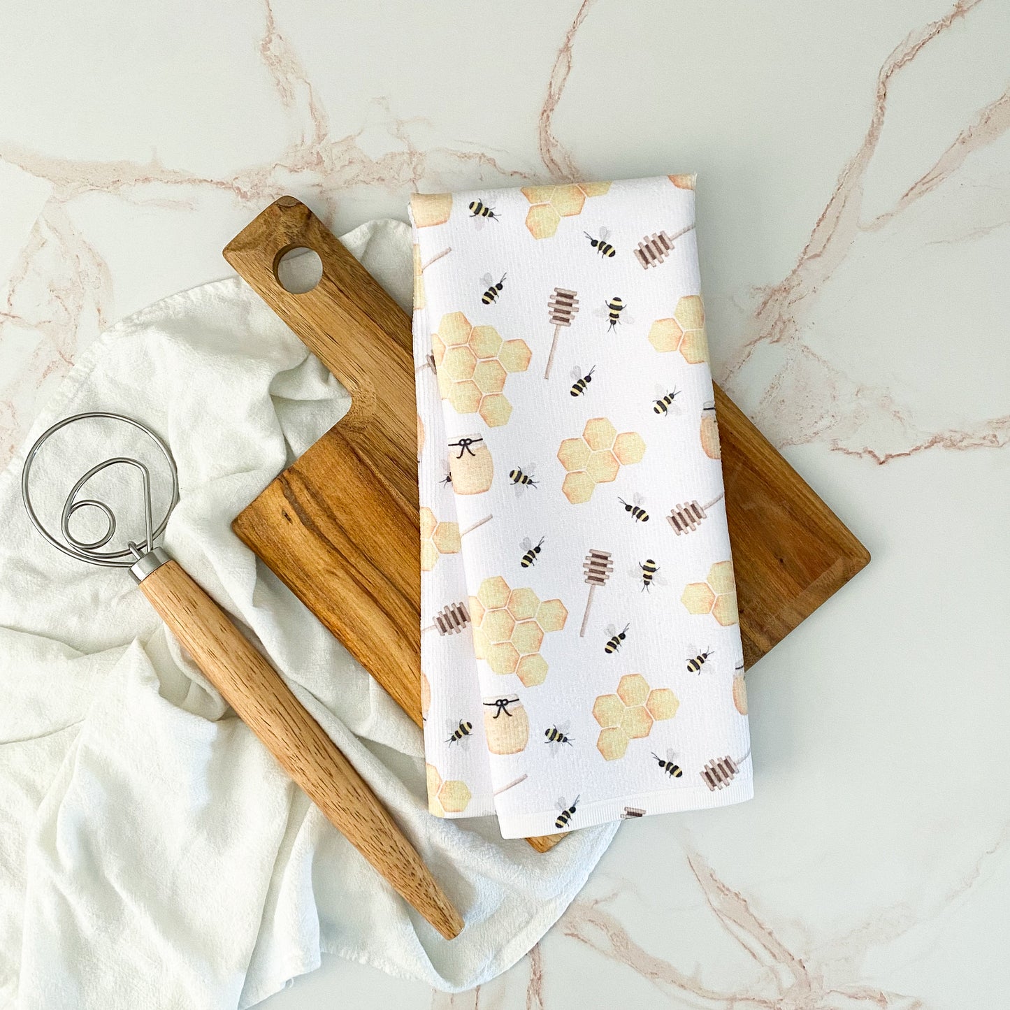 Bees and Honey Decorative Kitchen Towels