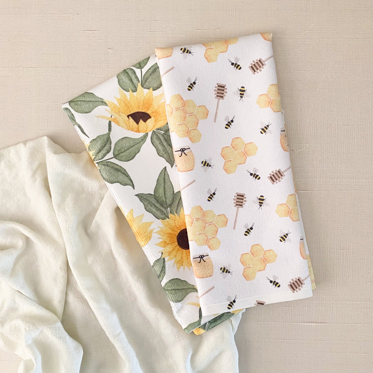 Bees and Honey Decorative Kitchen Towels