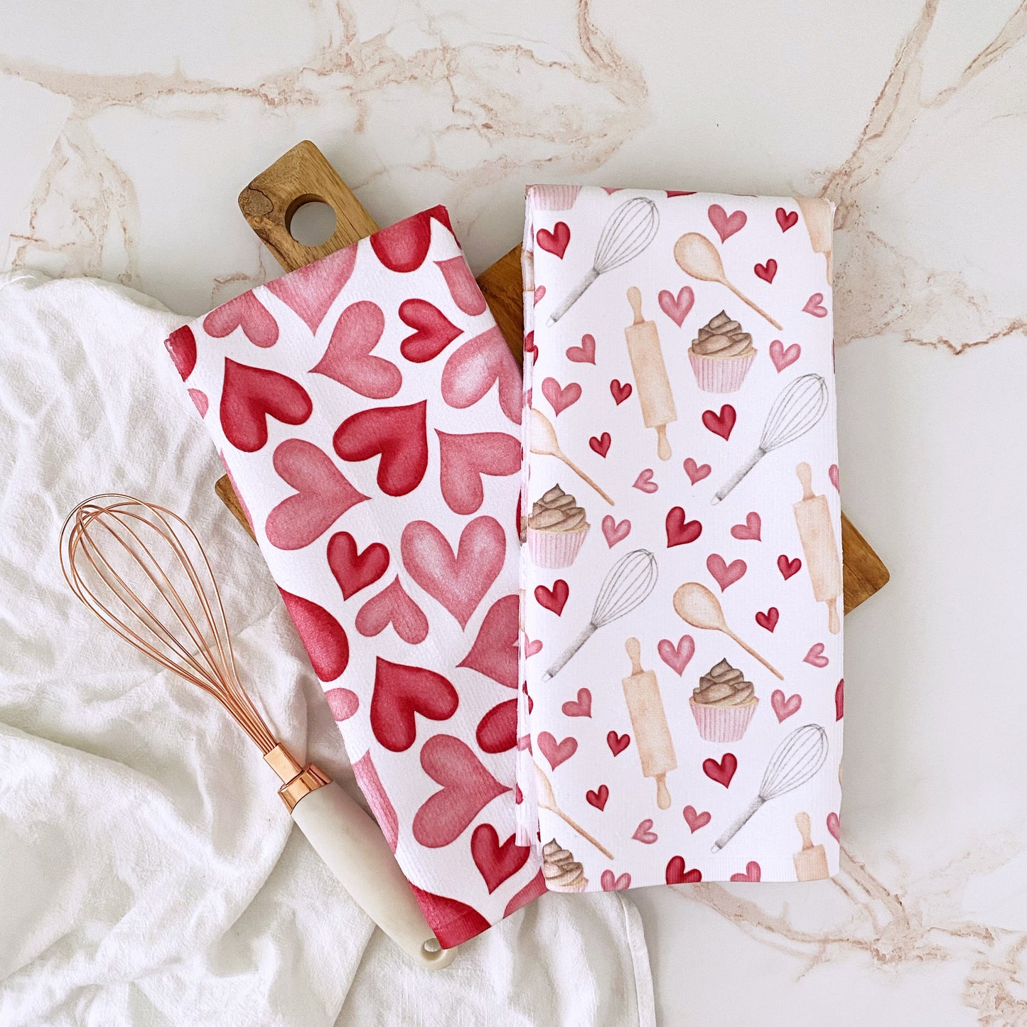 Valentine's Day Kitchen Towel Set